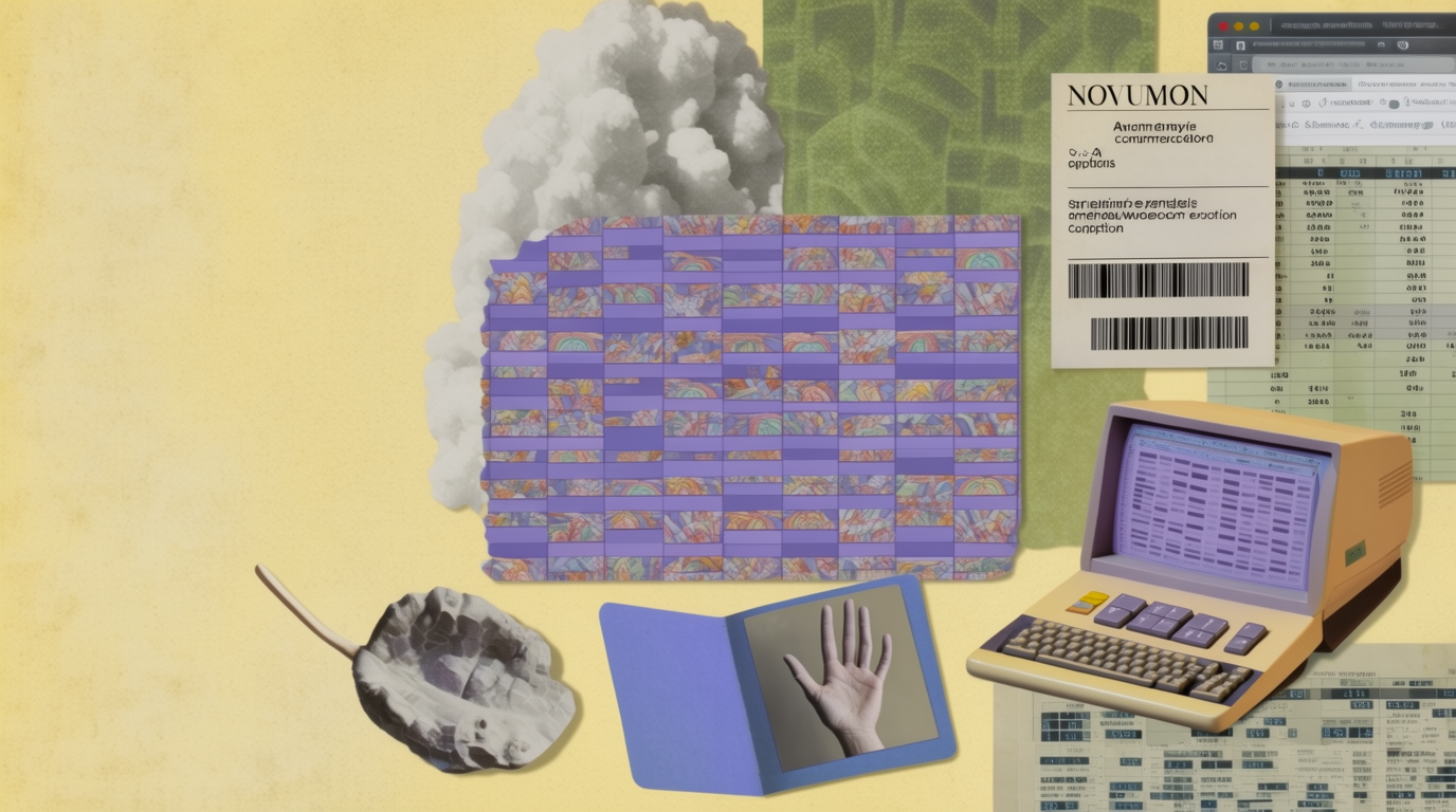 A wide commerce operations collage with payment records, communication surfaces, and visible control points.